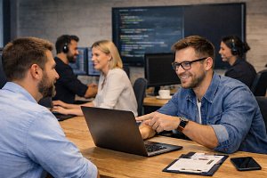 Dedykowany zespół IT jako rozszerzenie wewnętrznego zespołu