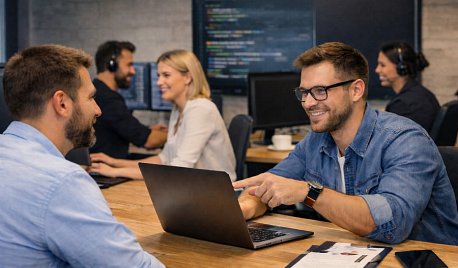 Dedykowany zespół IT jako rozszerzenie wewnętrznego zespołu