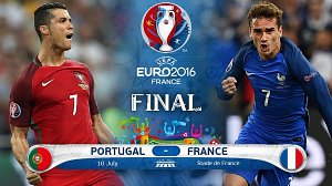 Euro 2016, Ronaldo, Portugalia, Francja